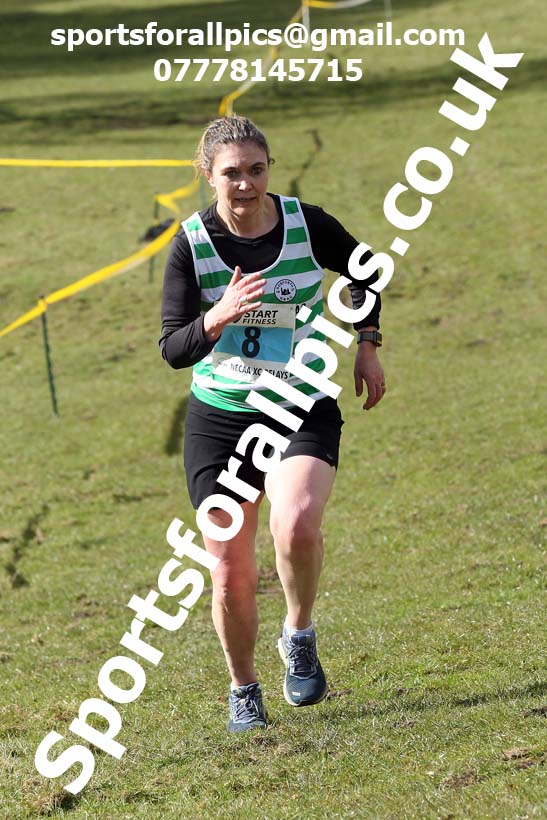 Masters men 2021 NECAA Cross Country Relays, Thornley Farm, Peterlee, Saturday, April 10th. Photo: David T. Hewitson/Sports for All Pics